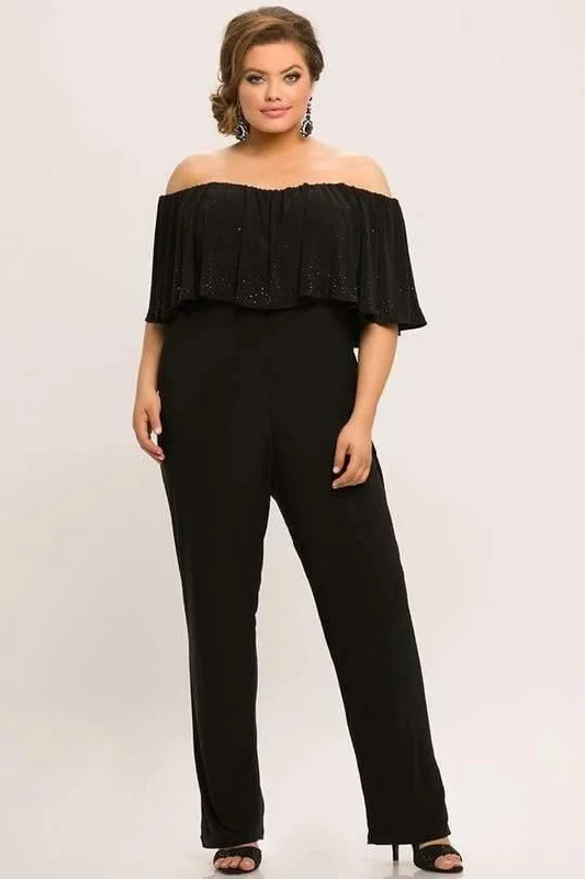 Women's Classic Attire The Latest Fashion Trends Sydneys Closet Formal Off Shoulder Jumpsuit Sale