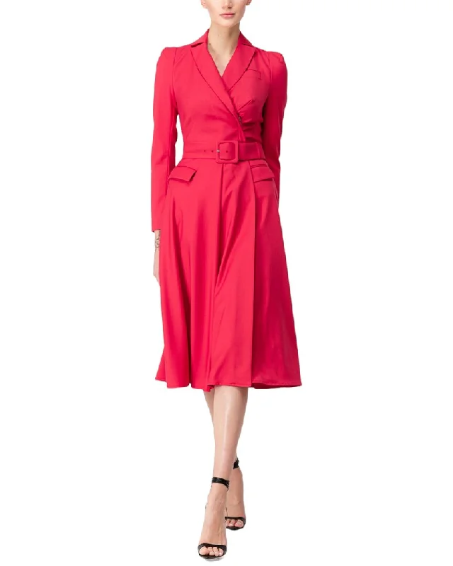 Stylish Clothes For Women Exclusive Discounts BGL Wool-Blend Midi Dress