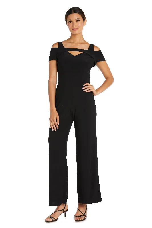 Formal Outfit For Women Seasonal Style Discounts Nightway Formal Off Shoulder Petite Jumpsuit Sale