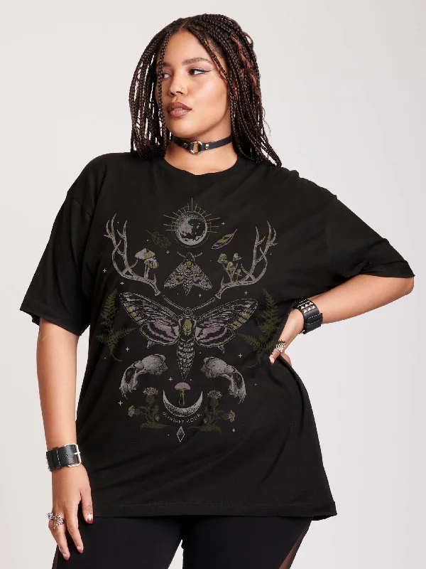 Comfortable Women's Clothing Additional Time-Limited Offers Forest Witch T-shirt