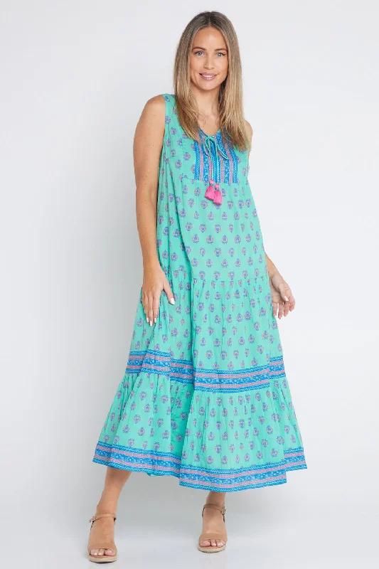 Women's Trendy Garments Huge Markdowns Toronto Maxi Dress - Sea