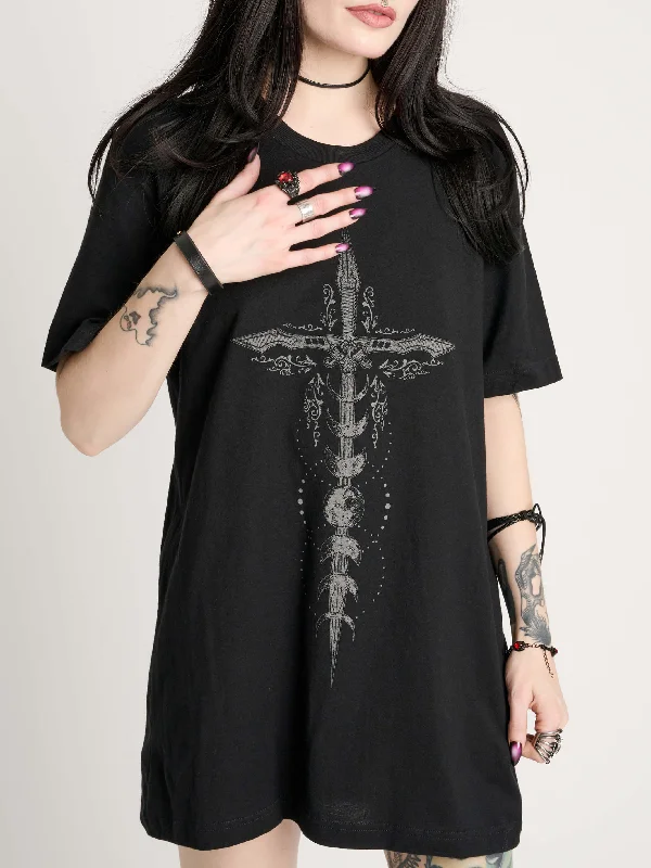 Elegant Clothing For Women Flash Sale, Don'T Miss Crucifix T-shirt