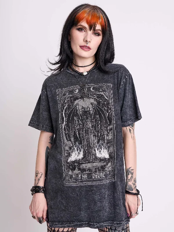 Formal Clothing For Women Limited Stock, Big Discounts The Devil Tarot T-shirt