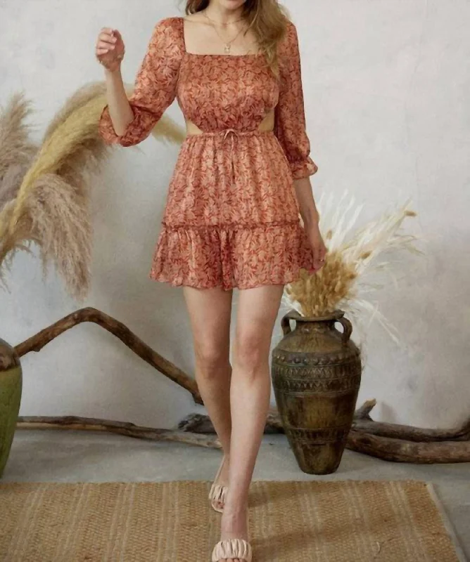 Women's Clothing For Everyday Wear Unbeatable Prices The Margeaux Mini Dress In Rust