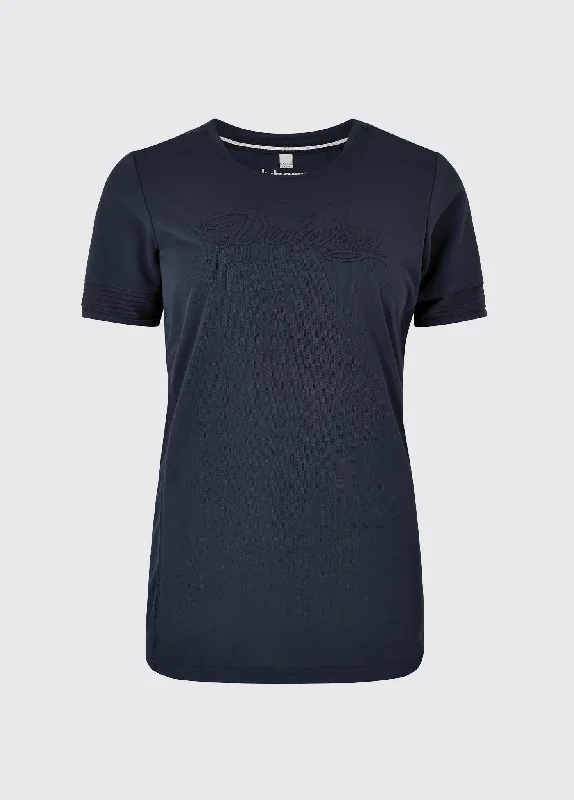 Women's Clothing Limited Time Offer Trim Active T-shirt - Navy