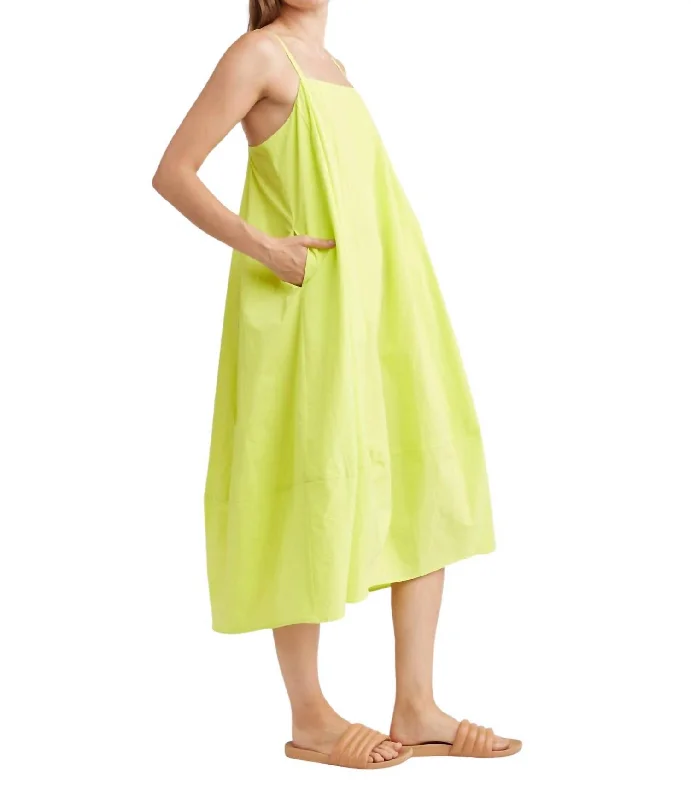 Women's Night-Out Clothes Seasonal Picks Akari Midi Dress In Citron