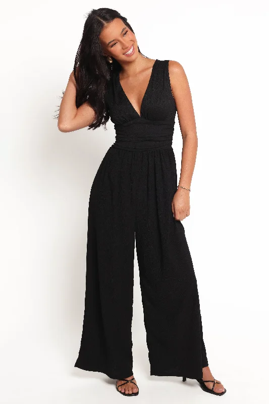 Women's Activewear Attire Sale Event, Prices Rock Adoeete Jumpsuit - Black