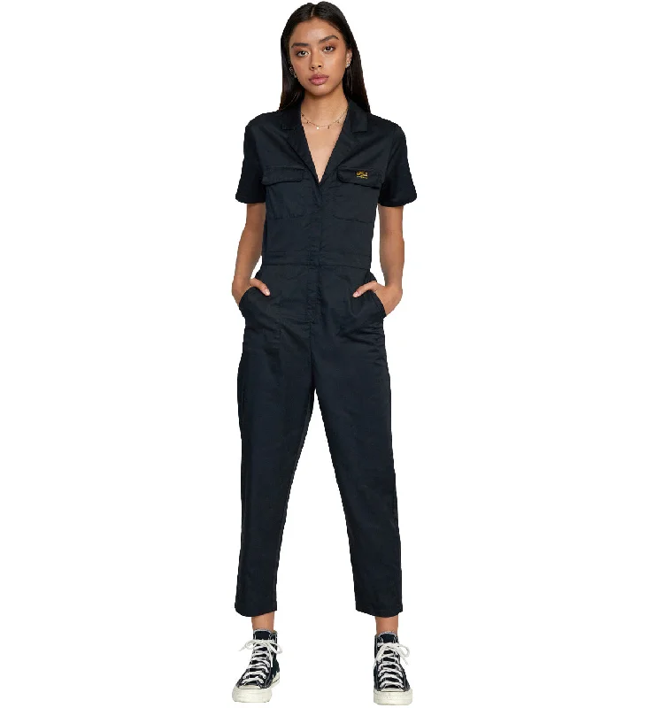 Women's Trendy Clothing Summer Fashion RVCA Recession Jumpsuit