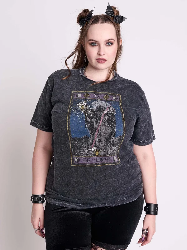 Women's Clothing For Work Crazy Discounts, Hurry Up The Hermit Tarot T-shirt