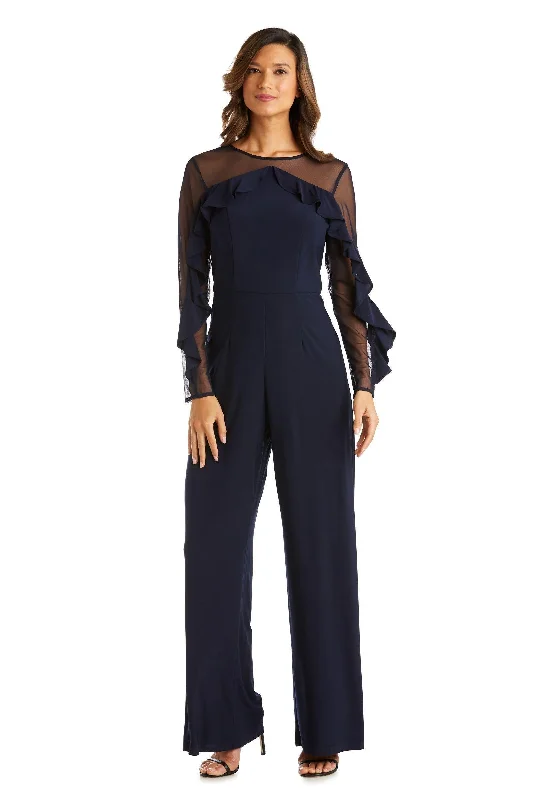 Trendy Athleisure Clothing For Women Shop Sale Items R&M Richards 2308 Long Mother Of The Bride Jumpsuit Sale