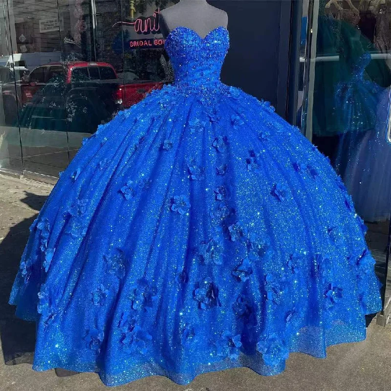 Women's Functional Outfit For Outdoor Activities The Latest Fashion Trends Sequined Quinceanera Desses Beading Appliques Sweetheart Sleeveless For Sweet Girl Party Princess Ball Gown Vestidos De 15 Años