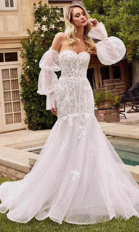 Women's Clothing For Casual Outings Trendy Urban Attire Cinderella Divine CD858W - Sweetheart Bridal Dress