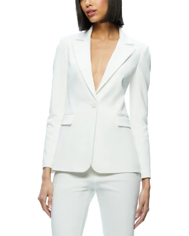 Women's Outerwear Attire Season Sale alice + olivia Macey Blazer