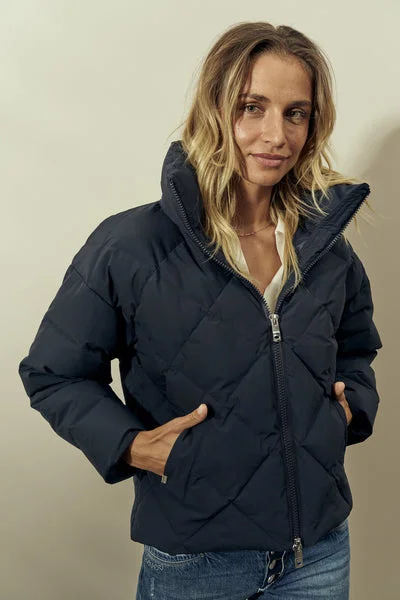 Timeless Women's Garments Wardrobe Essentials Mos Mosh Salute Navy Ahla Down Jacket