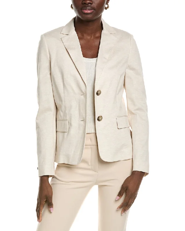 Women's Cozy Outfit For Lounging Best-Sellers Peserico Linen-Blend Blazer