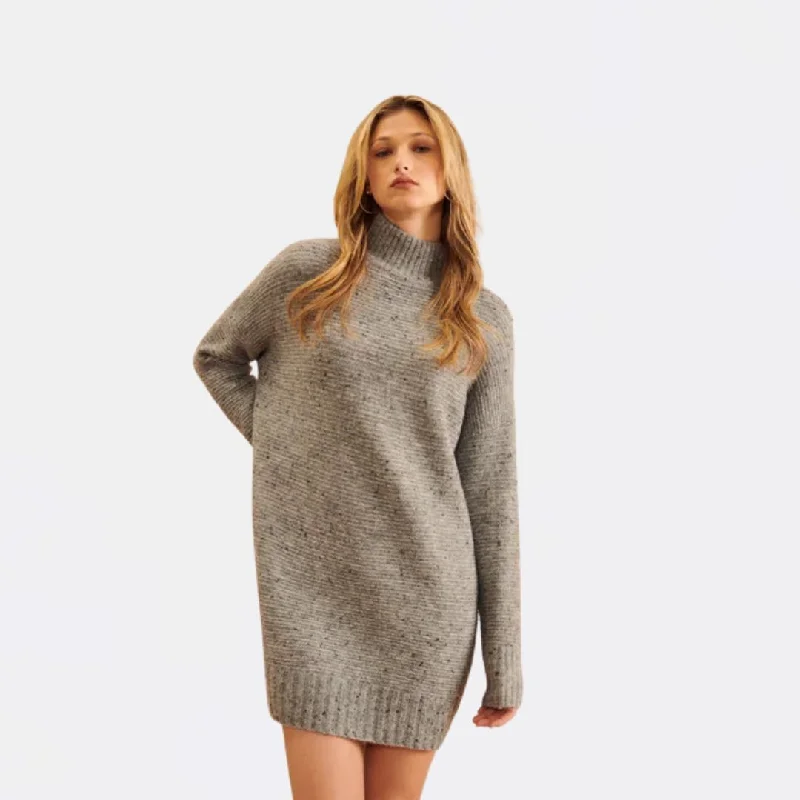 Women's Clothes For Work Events Save Big Lewis Oversized Sweater (Overcast)