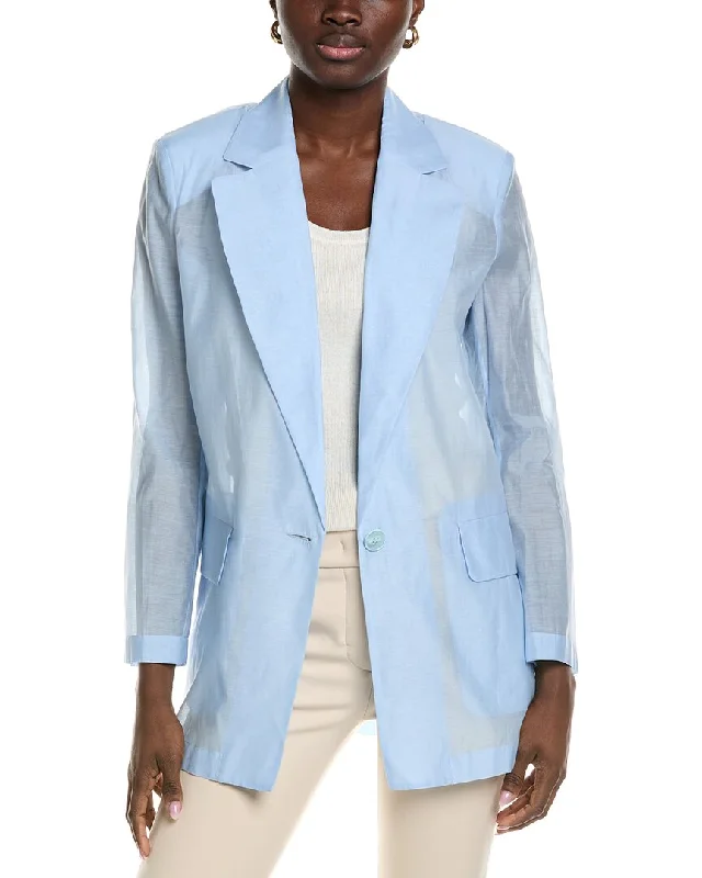 Timeless Women's Outfit Clearance Event Peserico Silk-Blend Blazer