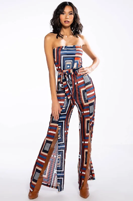 Women's Clothing For Travel Best-Sellers SOUL TIES STRAPLESS WIDE LEG JUMPSUIT