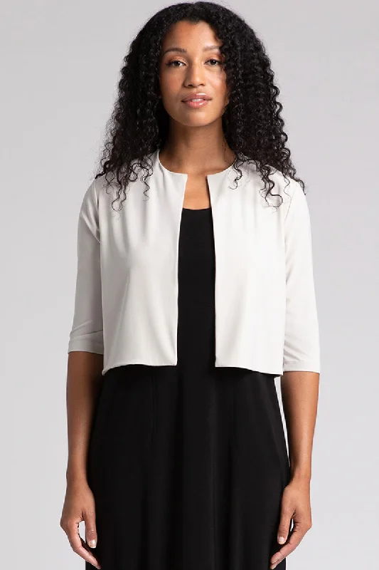 Modern Women's Apparel Style Without Limits Classic Bolero Cardigan | Cashew