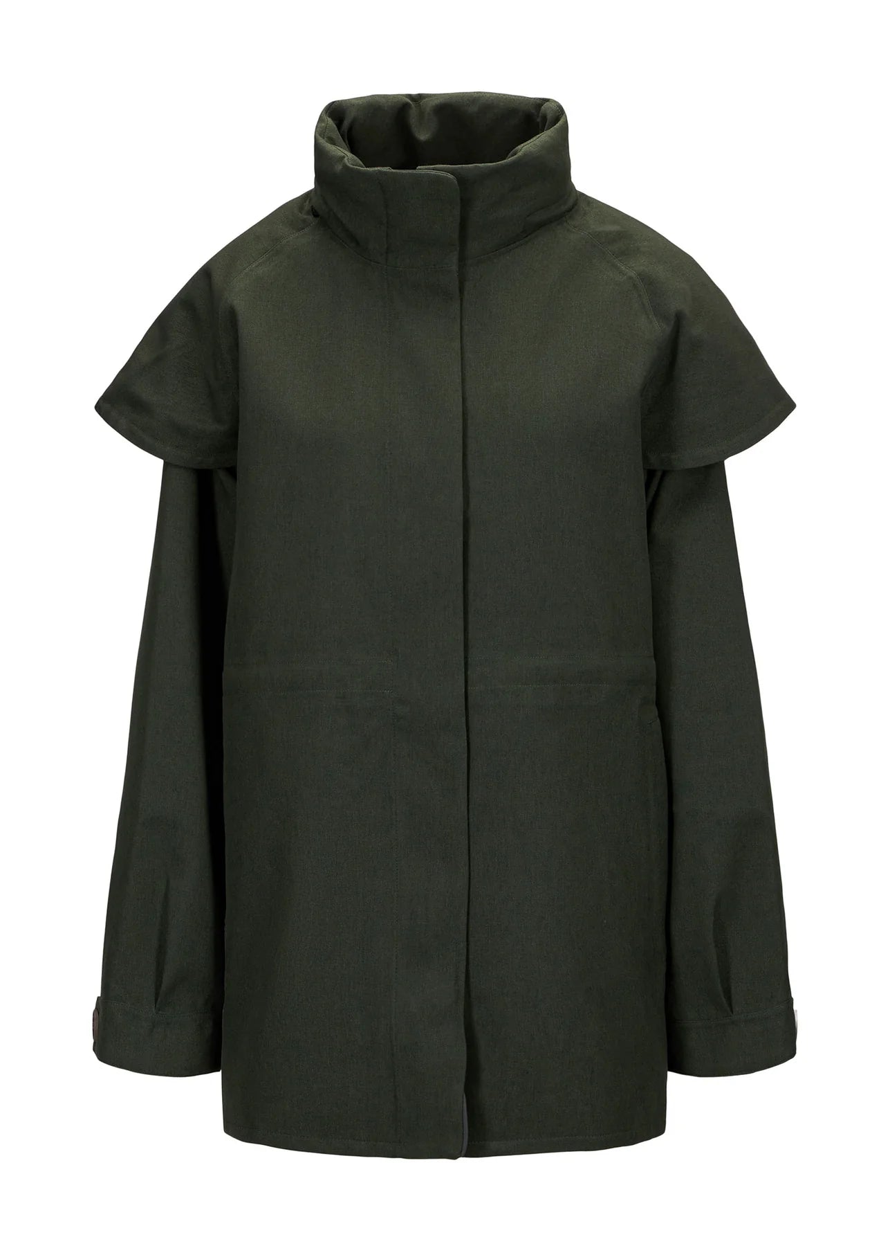 Women's Vintage Garments Fashion Deal BRGN Virvelvind Coat Rosin Dark Green