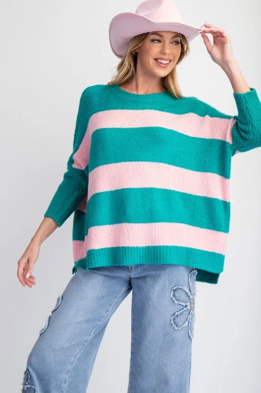 Women's Casual Apparel For Weekends From Casual To Classy Connie Stripe Sweater