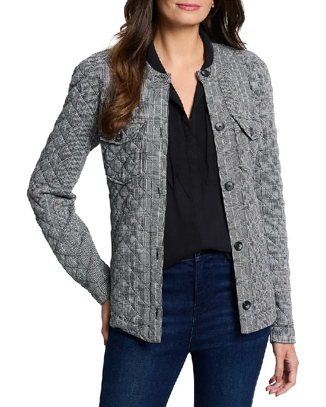 Women's Holiday Attire Seasonal Trends NIC+ZOE Plaid Perfection Jacket