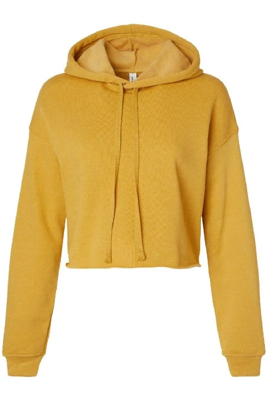 Women's Seasonal Apparel Luxury Comfort BELLA + CANVAS Women´s Crop Fleece Hoodie