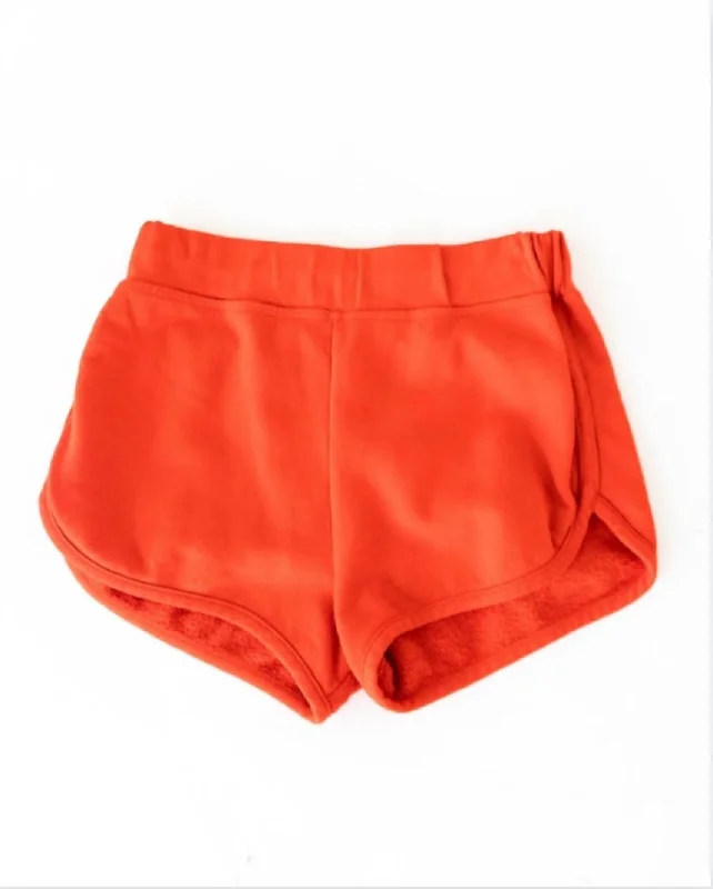 Women's Urban Clothing Huge Markdowns Vintage Shorts In Scarlet