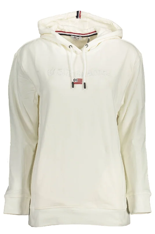 Women's Casual Clothing For Lounging Trendsetter's Closet U.S. POLO ASSN. Chic  Hooded Sweatshirt with Women's Embroidery