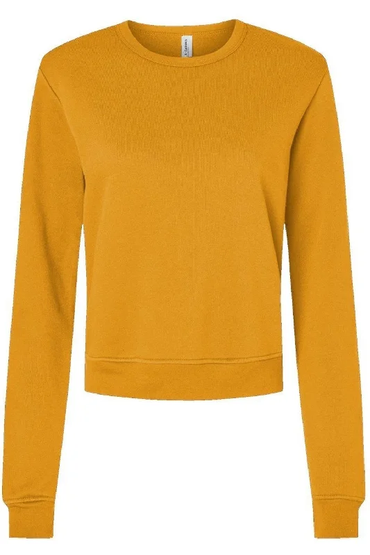 Women's Work Apparel Feminine Charm BELLA + CANVAS Women´s Sponge Fleece Classic Crewneck Sweatshirt