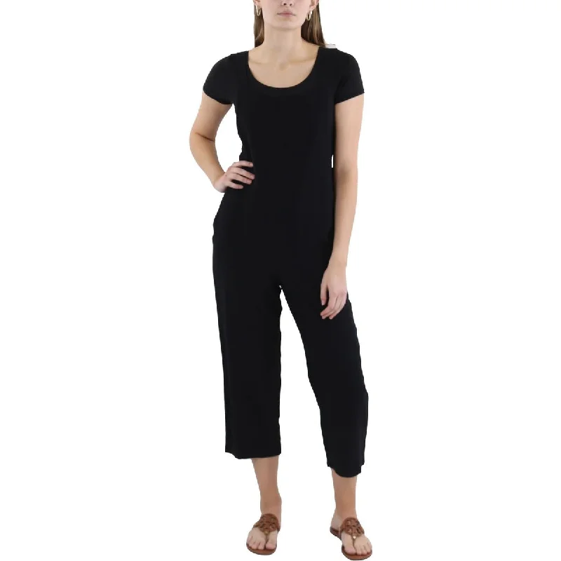 Women's Plus-Size Casual Outfit Premium Style Womens Tencel Jumpsuit